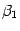 $ {\beta}_1$