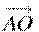 \overrightarrow{AO}