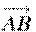 \overrightarrow{AB}