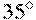 35^\circ