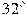 32^\circ