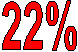 22%