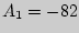 $A_{1} = -82$