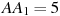 AA_1=5