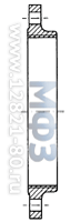 ������������ ������ � ������� (Hubbed threaded flanges) EN 1092-1 type 13