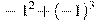 -1^2+(-1)^3