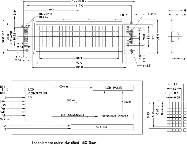 LCD-������� PC2404A