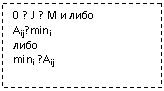 Подпись: 0 ? J ? M и либо
Aij?mini
либо
mini ?Aij