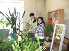 В цветочном царстве