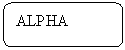 ����������� �������������: ALPHA