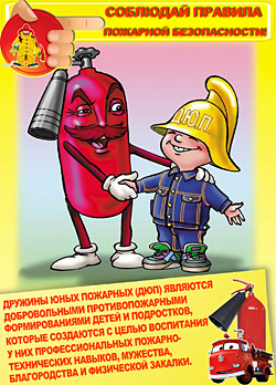 пожарная безопасность для детей