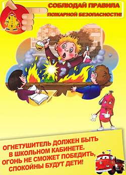 пожарная безопасность для детей
