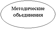 Овал: Методические объединения