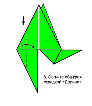 Сложите складкой «Долина»