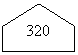 Пятиугольник: 320