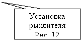 Прямоугольная выноска: Установка рыхлителя
Рис. 12