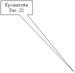Прямоугольная выноска: Кронштейн
Рис. 22