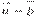 \overset{\to }{\mathop{a}}\, - \overset{\to }{\mathop{b}}\,