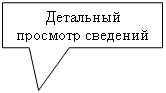 Прямоугольная выноска: Детальный просмотр сведений