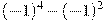 (-1)^4-(-1)^2
