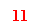 �������: 11