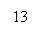 �������: 13