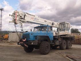 Автокран КС 55722-1 на базе УРАЛ 55571