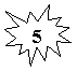 ����� 1: 5