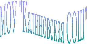 МОУ "Калиновская СОШ"