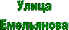 Улица
Емельянова