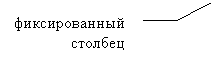 Выноска 3 (без границы): фиксированный столбец