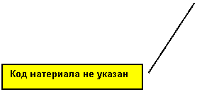 Выноска 2: Код материала не указан