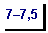 �������: 7�7,5