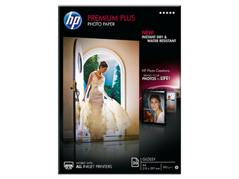 Описание: Глянцевая фотобумага HP высшего качества – 20 листов/A4/210 x 297 мм