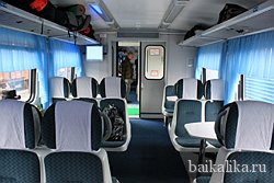 Описание: экскурсионный поезд по Кругобайкальской железной дороге