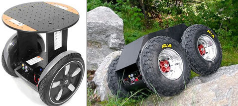 Аппараты RMP 200 и 400 (фото Segway).
