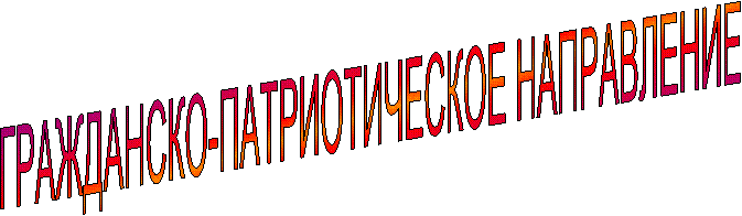 ГРАЖДАНСКО-ПАТРИОТИЧЕСКОЕ НАПРАВЛЕНИЕ