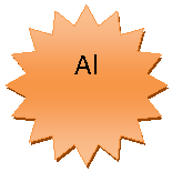 16-конечная звезда: Al