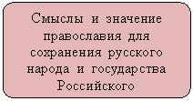 Скругленный прямоугольник: Смыслы и значение православия для сохранения русского народа и государства Российского