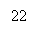 �������: 22