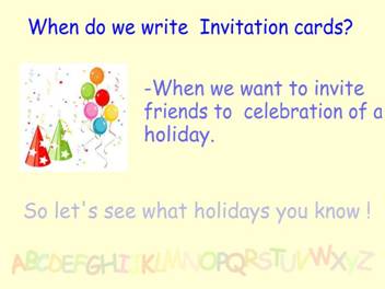 holidays writing an invitation_3_with answers_2