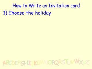 holidays writing an invitation_3_with answers_4