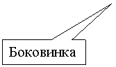 Прямоугольная выноска: Боковинка