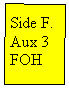 �������: Side F.

Aux 3

FOH



