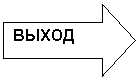 Стрелка вправо: ВЫХОД