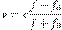 v = c\frac{f - f_0 }{f + f_0 }