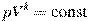 pV^k = \mathrm{const}