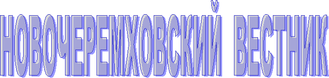 НОВОЧЕРЕМХОВСКИЙ ВЕСТНИК