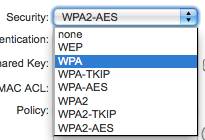 "Security Settings"