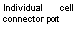 �������: Individual cell connector port